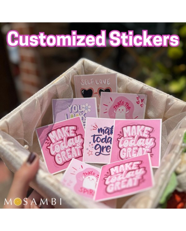 Customized Sticker Memoroid Set of 10