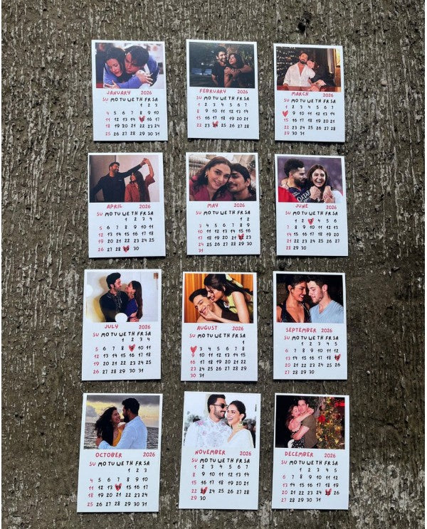 Buy Memory Calendar 2026 And Get 2 Boarding Pass Free !