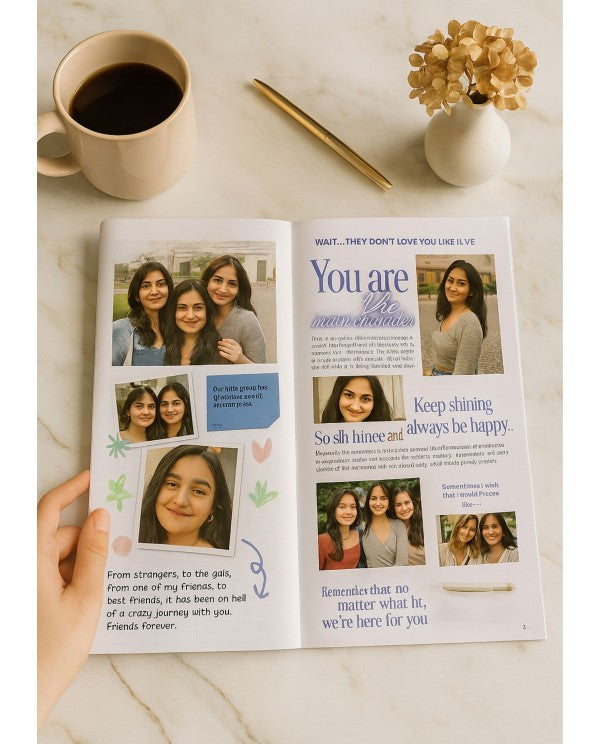 Personalized Magazine – 8 Page Edition