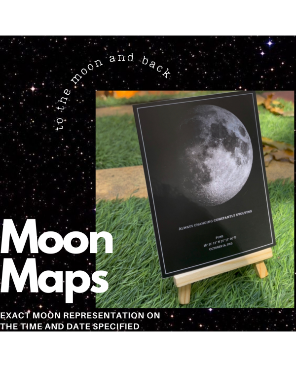 Personalised Moon Maps