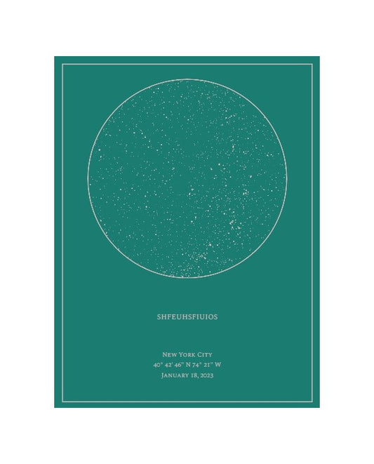 Personalised Star Maps