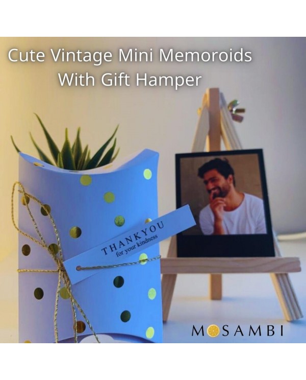Cute Vintage Mini Memoroids Hamper- Set of 5