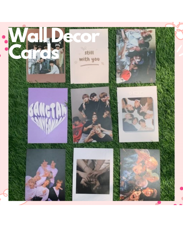 Wall Decor Cards(Set of 9)