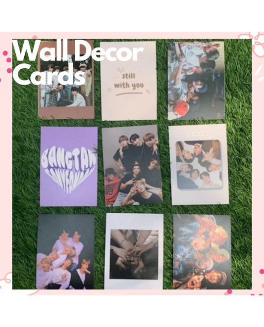 Wall Decor Cards(Set of 9)