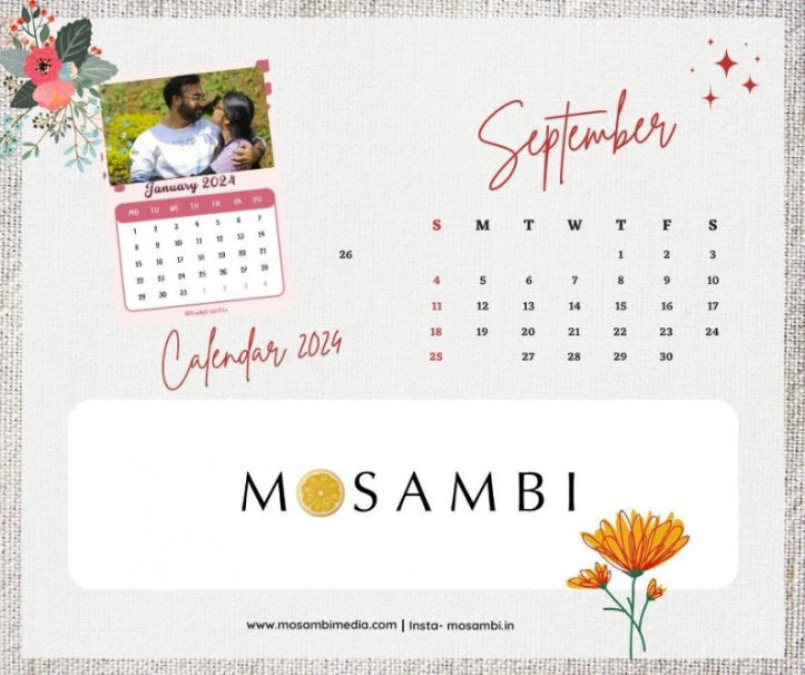 Create Lasting Memories with our 2024 Customizable Photo Calendar