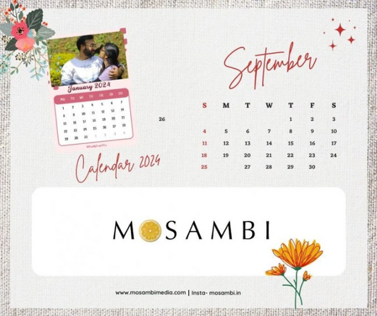 Create Lasting Memories with our 2024 Customizable Photo Calendar