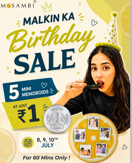 ₹1 Flash Sale: 5 Mini Memoroids