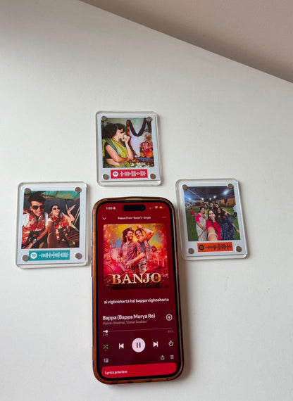 Custom Spotify Acrylic Fridge Magnet