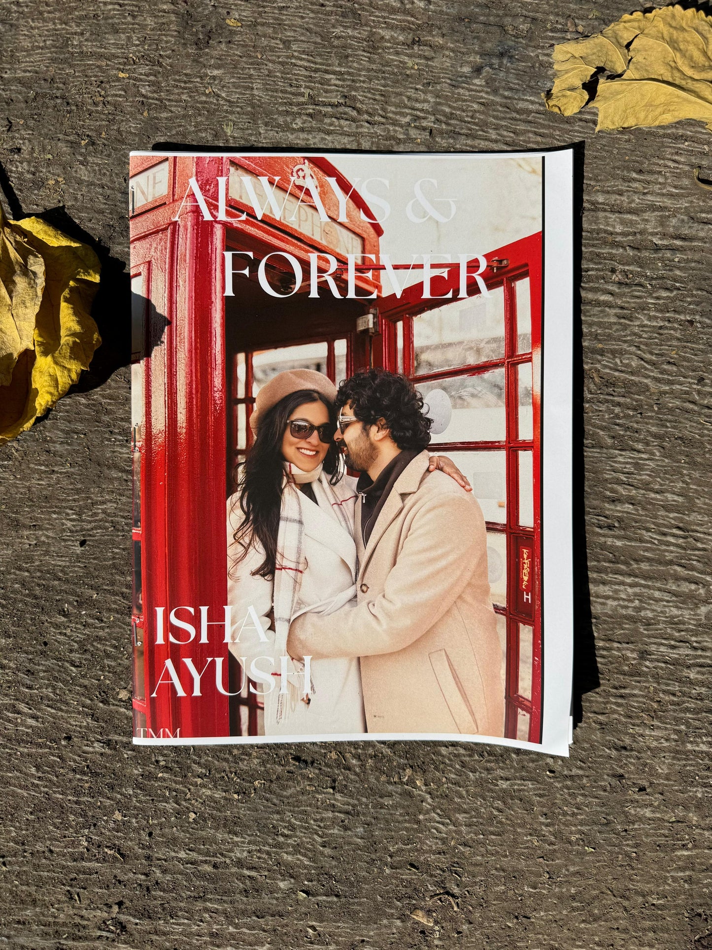 Personalized Couple magazine