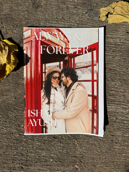 Personalized Couple magazine