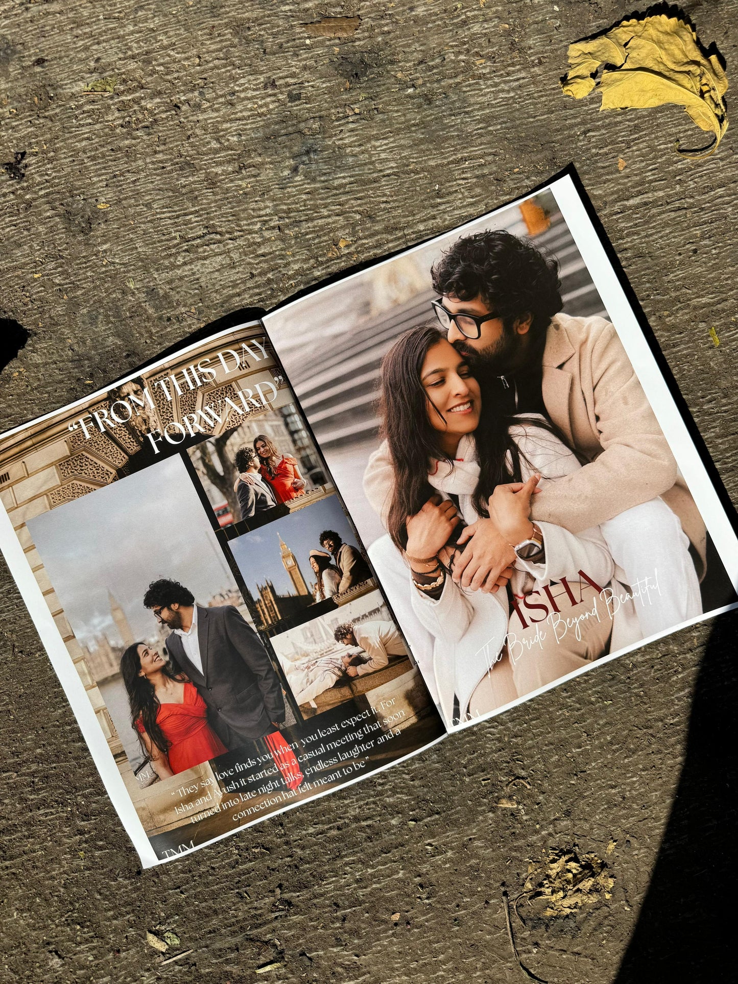 Personalized Couple magazine