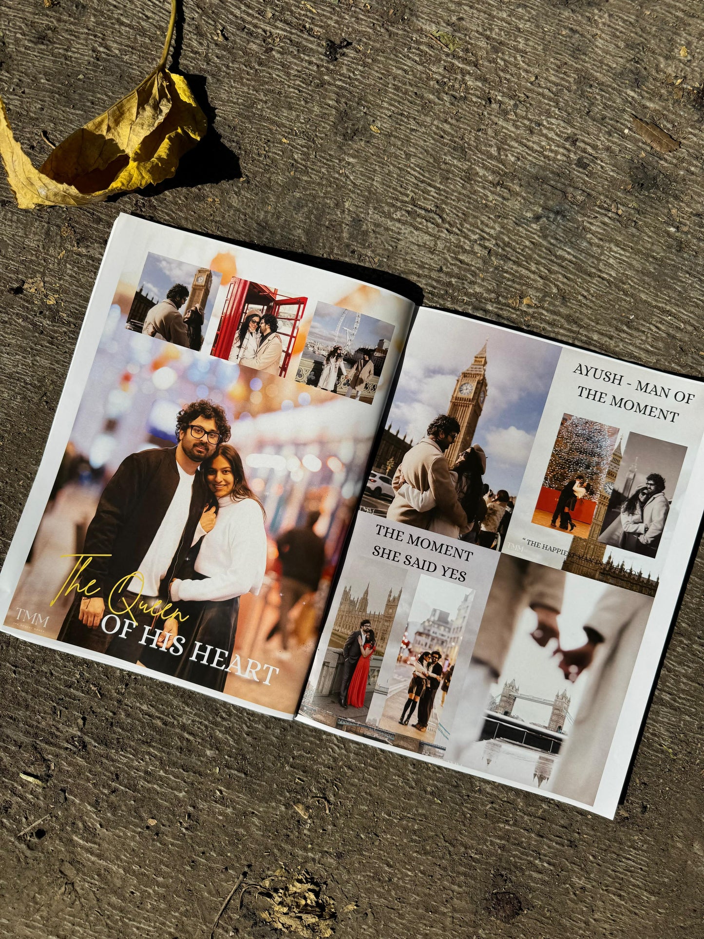 Personalized Couple magazine