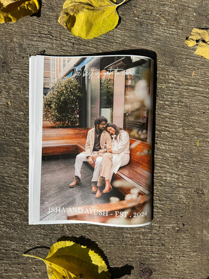 Personalized Couple magazine