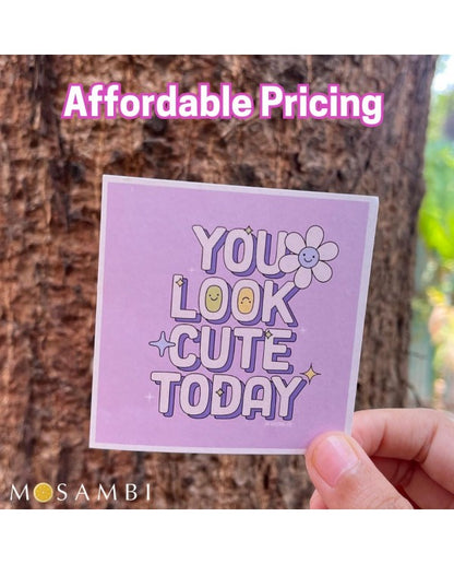 Customized Sticker Memoroid Set of 10