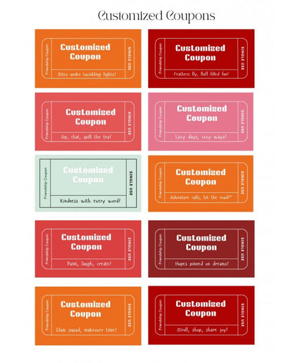 Friends and Customized Coupons
