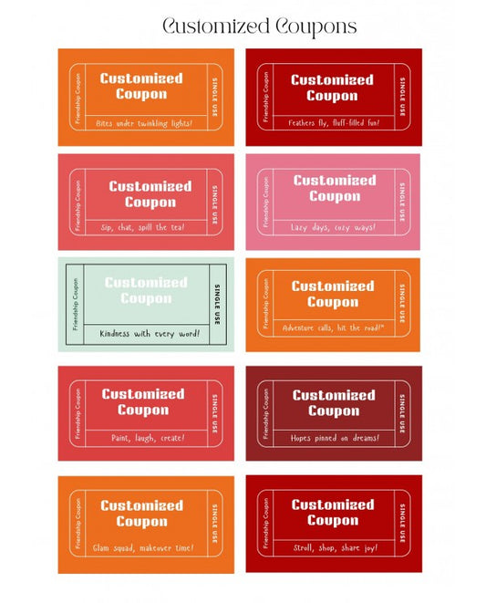 Friends and Customized Coupons