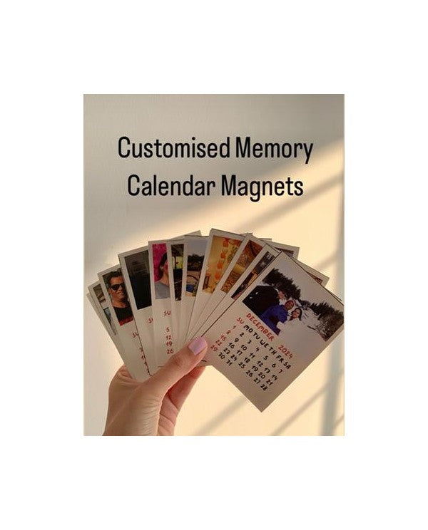 Fridge Magnets Calendar 2026 with 2 Boarding Pass Free