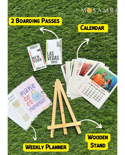 Buy Memory Calendar 2025 And Get 2 Boarding Pass Free !