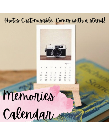 Buy Memory Calendar 2025 And Get 2 Boarding Pass Free !