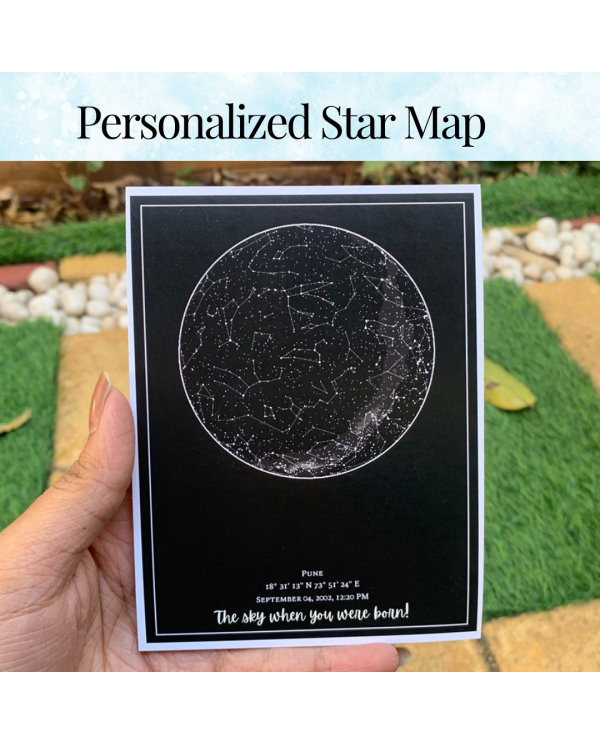 Personalised Star Maps(With Stand)