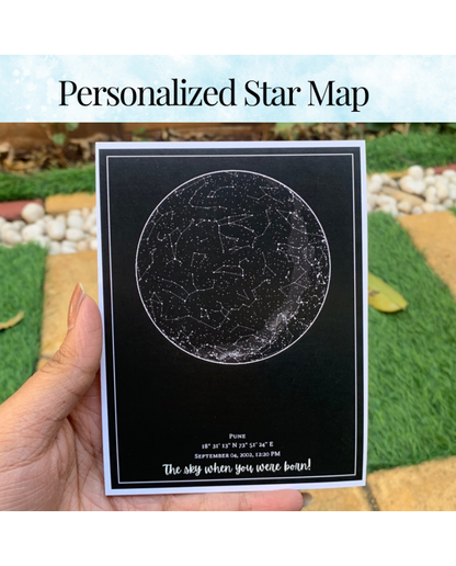 Personalised Star Maps(With Stand)