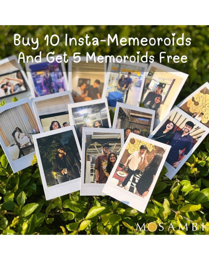 Buy 10 Insta-Memoroids & get 5 Memoroids free!